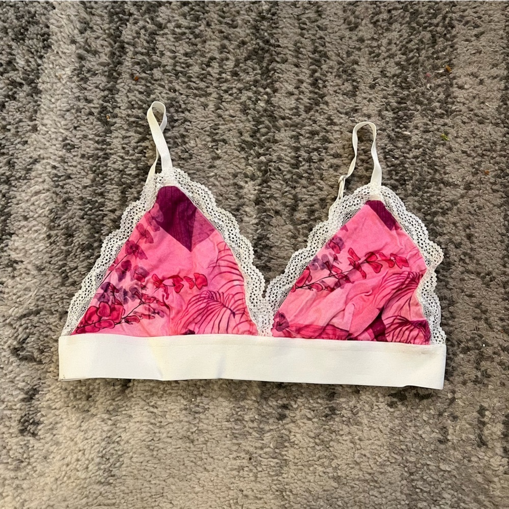 Stripe & Stare Bralette NWOT